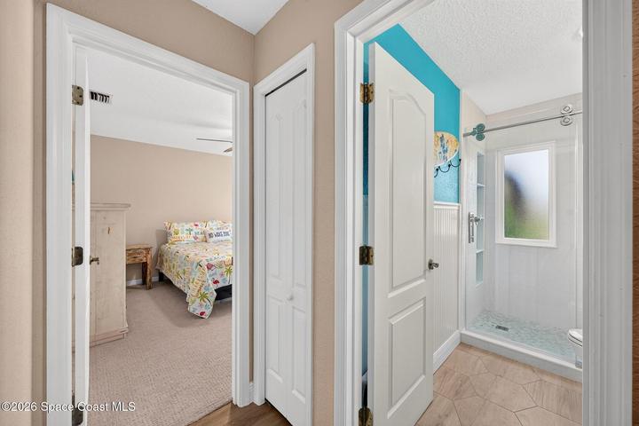 Bedroom #4 and Renovated Bathroom #3