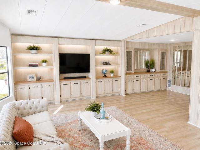 Virtually Staged with TV showing TV placement
