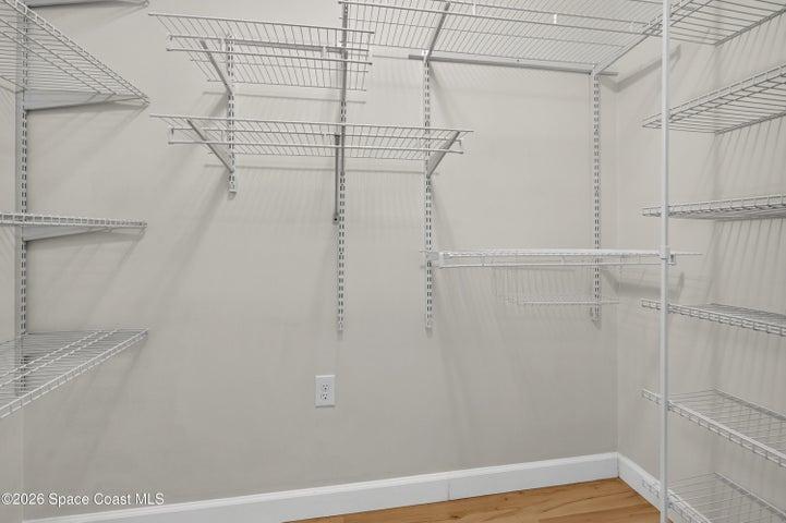 Second closet in Primary