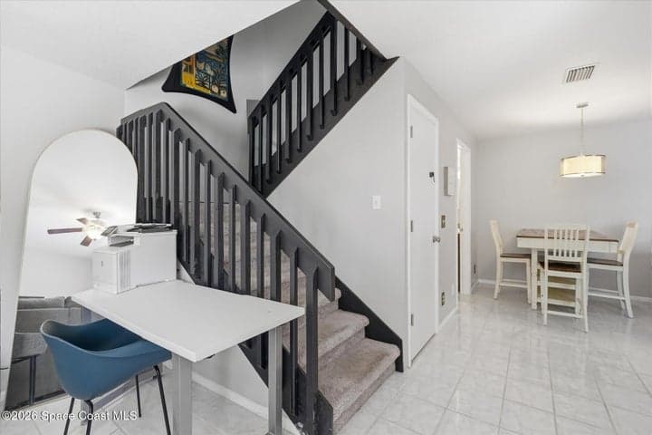 storage closet under stairs