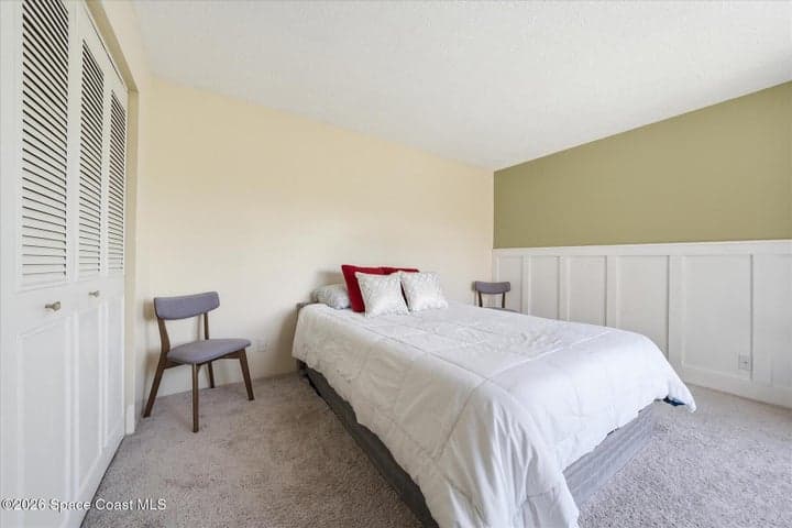 both bedrooms are upstairs