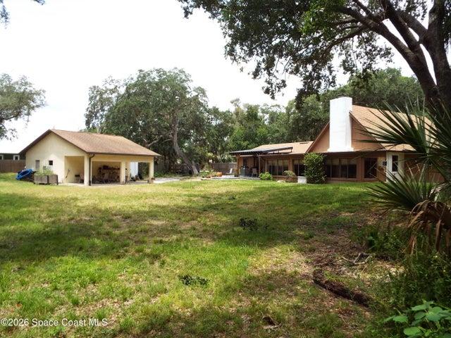back yard