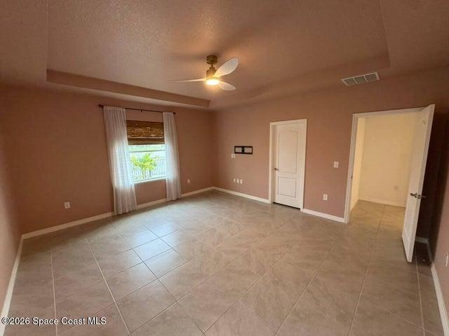 Tiled floors.