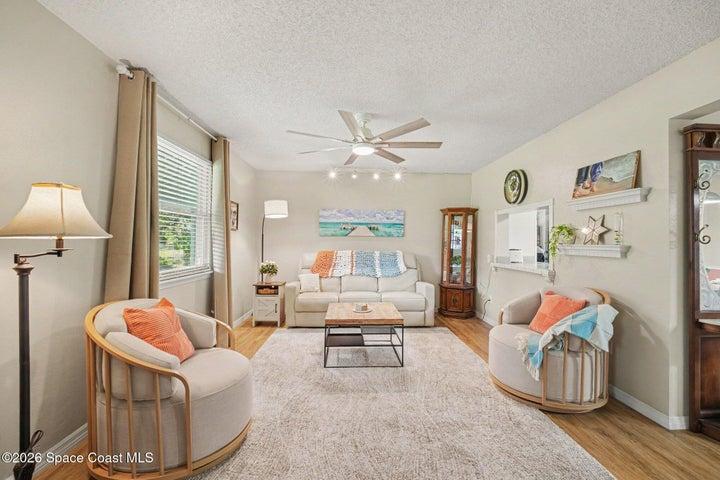 Living room from stairs