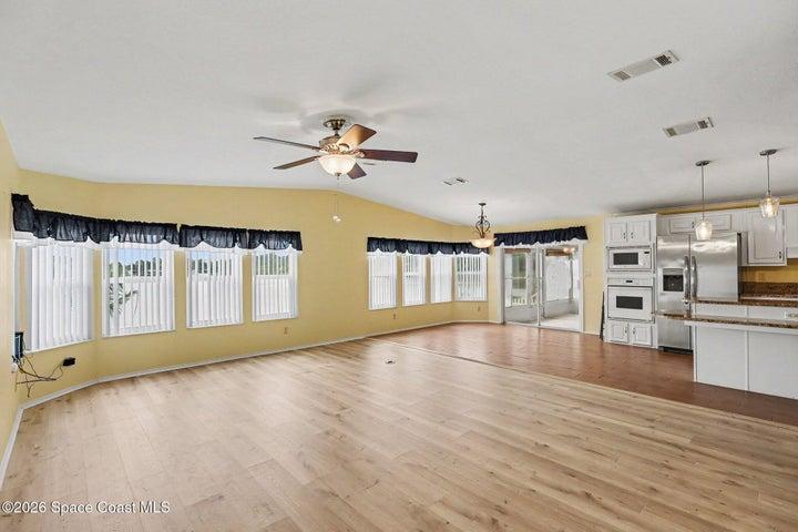 open floor plan