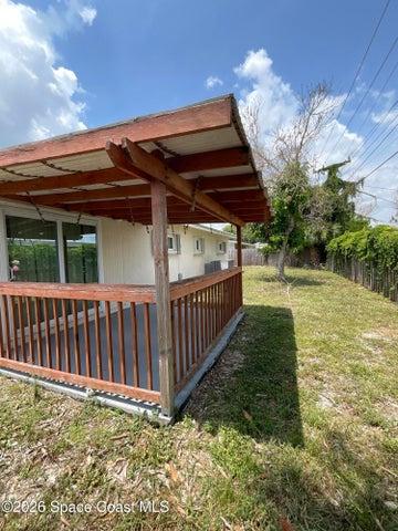 With sliding doors having access to Primary Bedroom