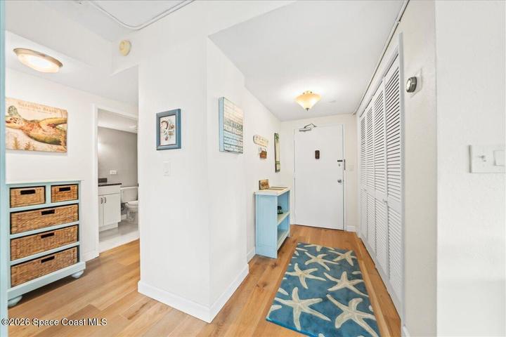 Hallway w/Storage Closet