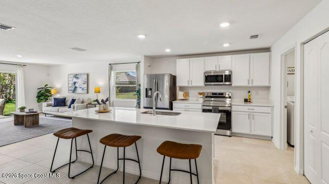 Model home - actual features may vary.