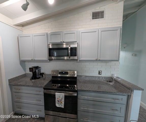 Convection Oven with overhead microwave
