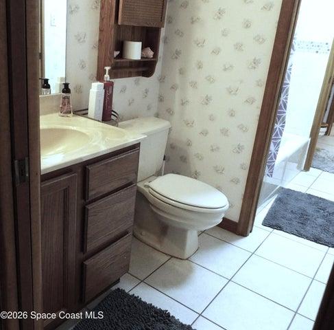 Jack and Jill bathroom