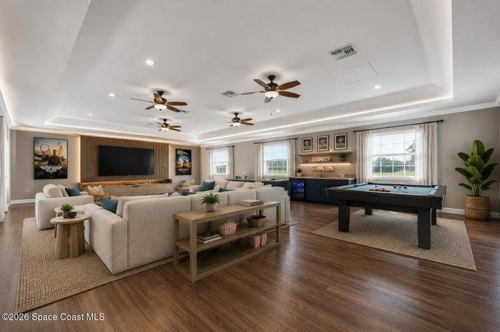 Game room/ theater/ or...