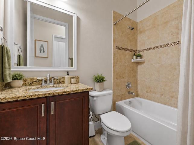 2nd full bathroom-virtually staged