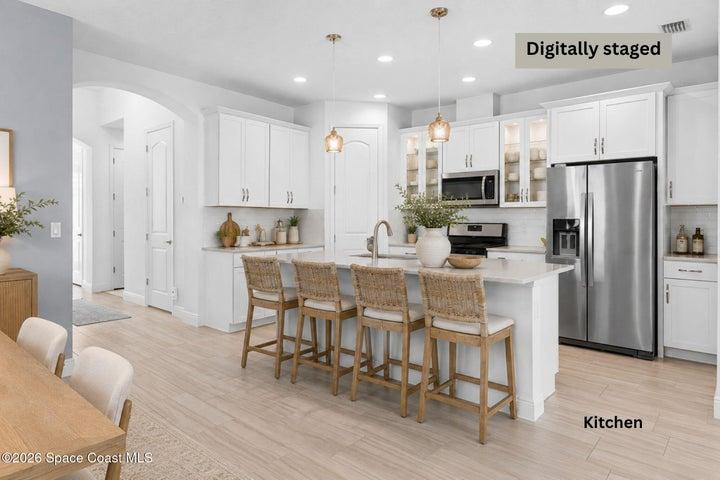 Inviting kitchen designed for convenience and style