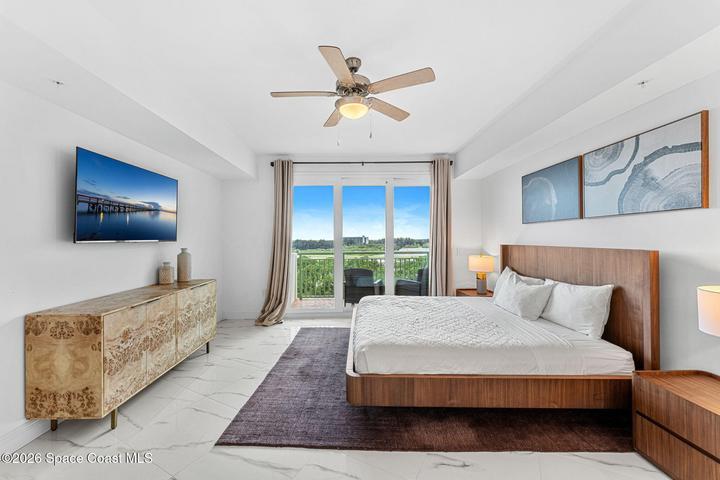 Bedroom 3 offers a flexible private retreat that can also serve as an elevated home office or guest suite.