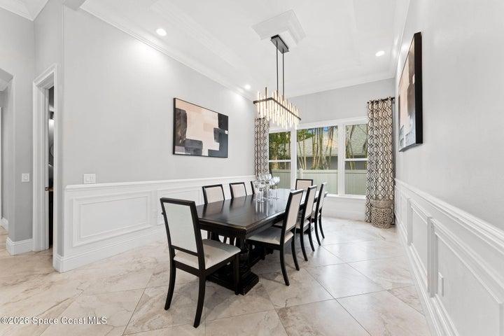 Elegant dining room perfect for hosting family meals and gatherings