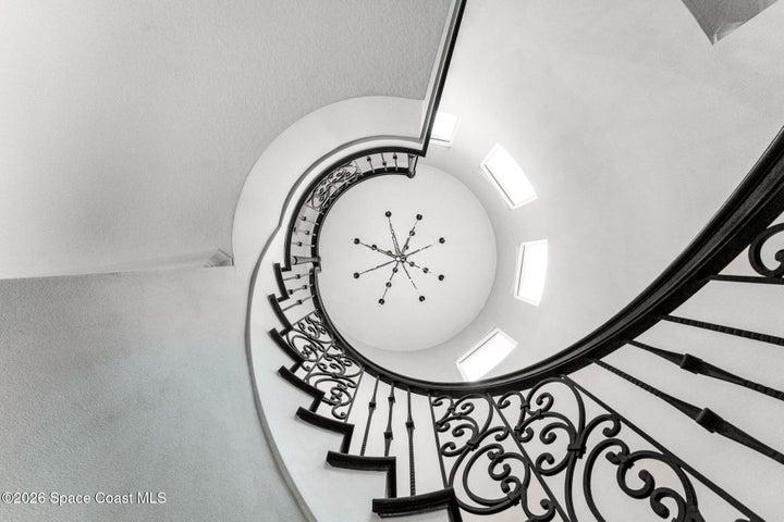 Stairs to the Second Level