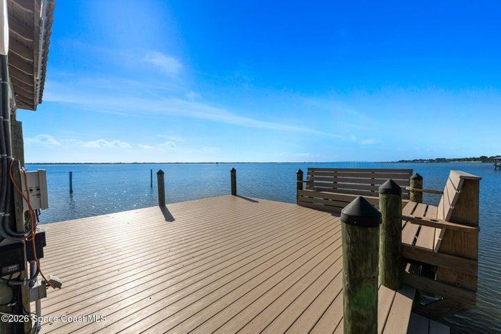 Waterfront dock perfect for boating and enjoying scenic views