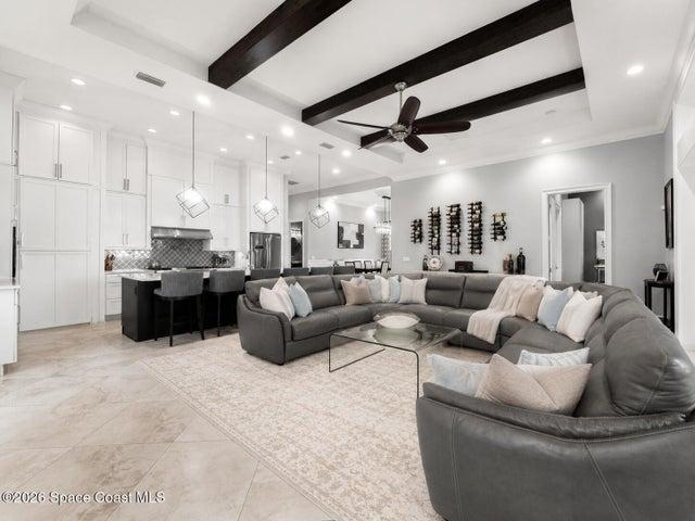 Neutral tones create a warm and inviting atmosphere