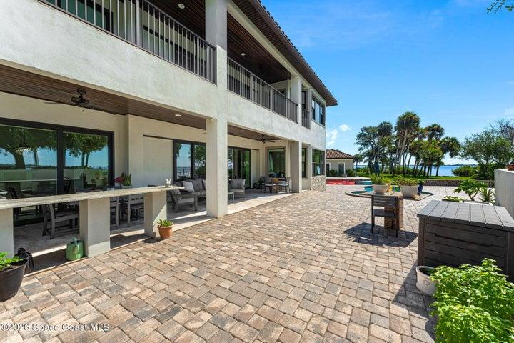 Serene porch views perfect for enjoying Florida’s waterfront lifestyle.