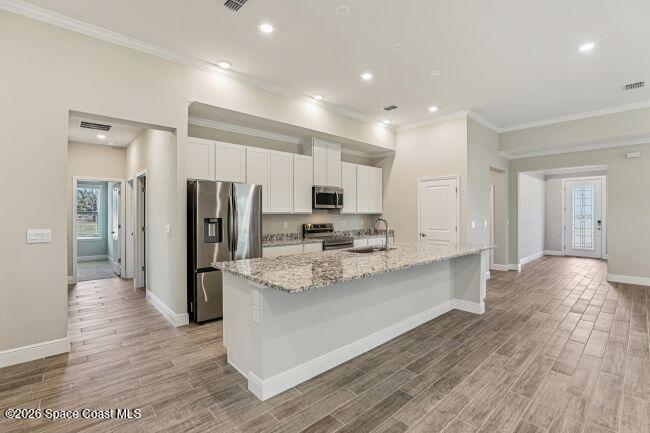 Model home - actual features may vary.