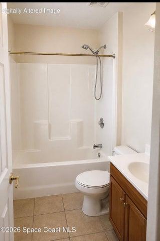 Upstairs bathroom
