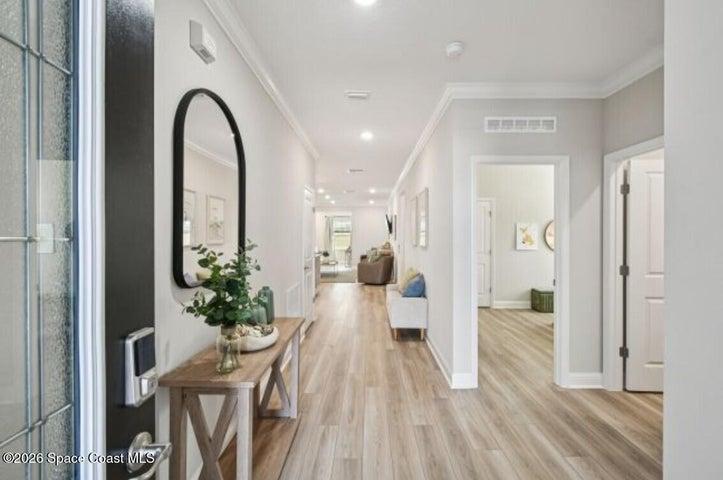 Model home - actual features may vary.