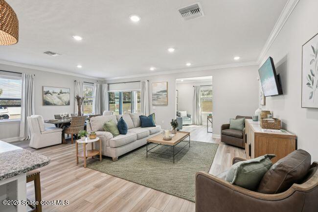 Model home - actual features may vary.