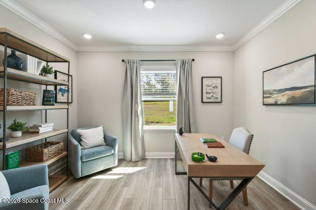 Model home - actual features may vary.