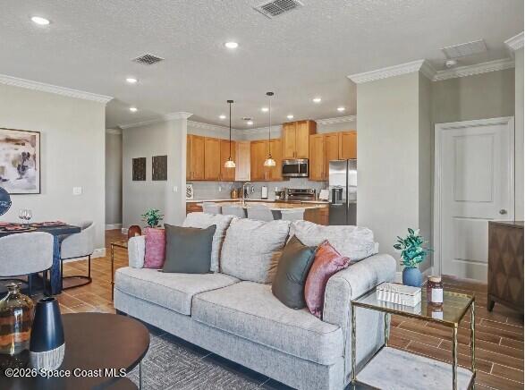 Model home - actual features may vary.