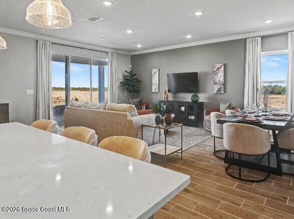 Model home - actual features may vary.
