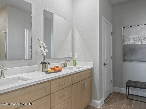 Model home - actual features may vary.