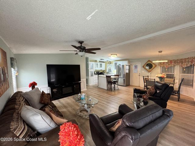 Living Room, Kitchen, Dining Room