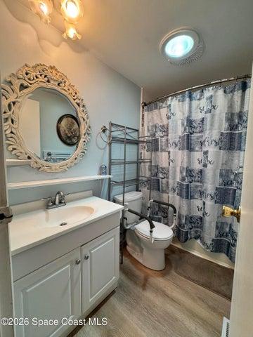 Guest Bathroom with walk in shower