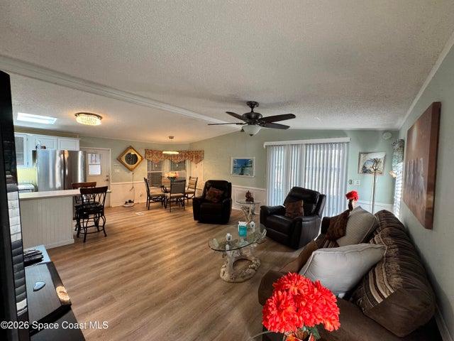 Living Room, Dining Room, Kitchen