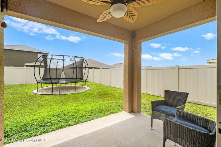 Fenced Backyard