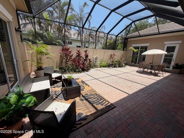 Courtyard view to casita