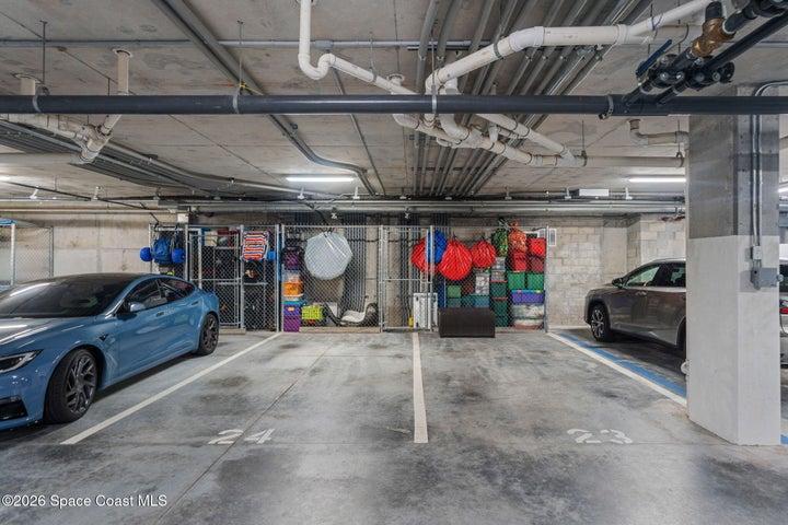 2 parking spots