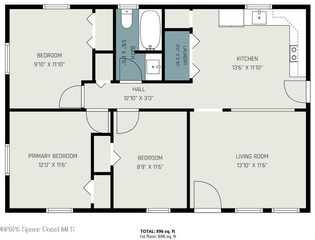 1076 Ivanhoe Street NW, Palm Bay, FL, 32907 photo 3