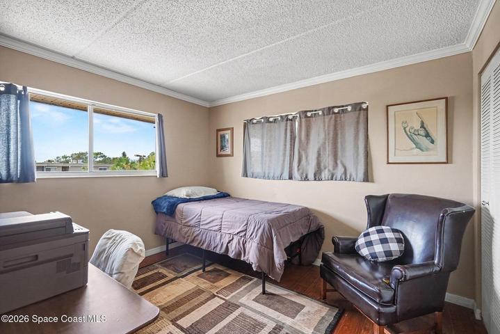 generous guest bedroom creates comfort for guests and family