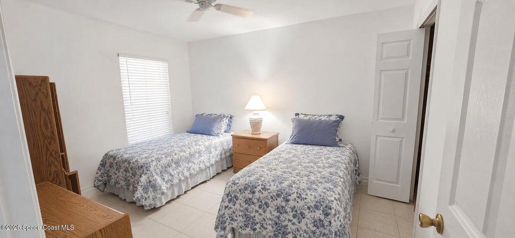 Bedroom #2. Digitally decluttered.