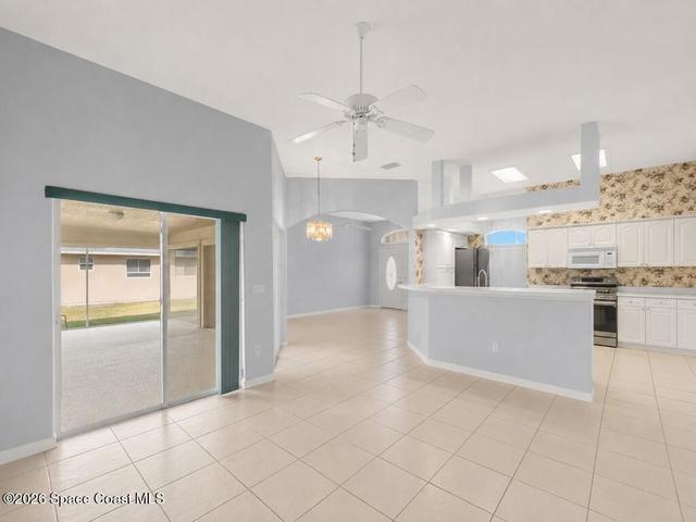 Family Room and Kitchen