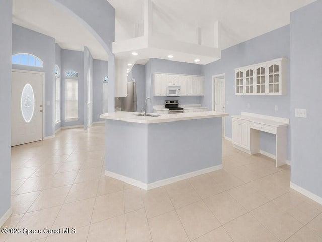 Kitchen with Secretary Desk on the right