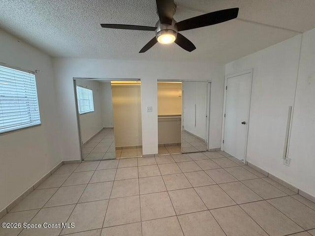 Master bedroom double closets