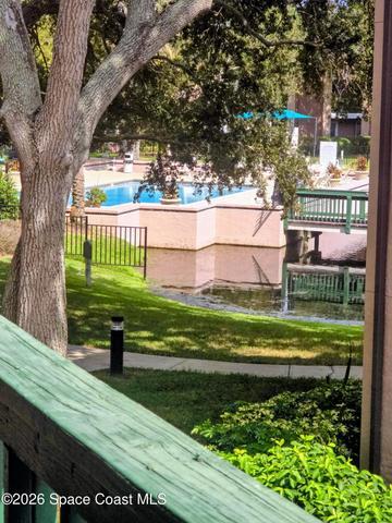 Pool view from Balcony