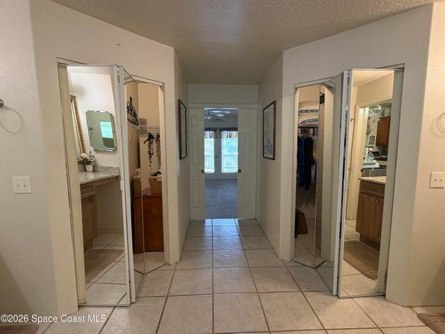 Double Master Closets