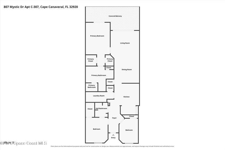 807 Mystic Drive C-307, Cape Canaveral, FL, 32920 photo 34