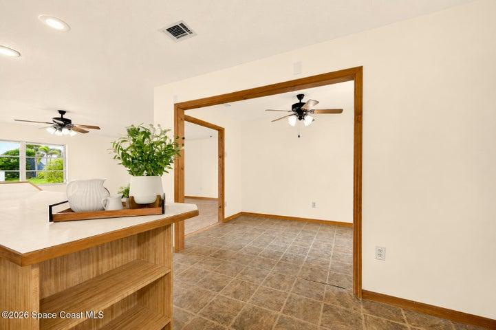DINING AREA - can be used as an office/den.
