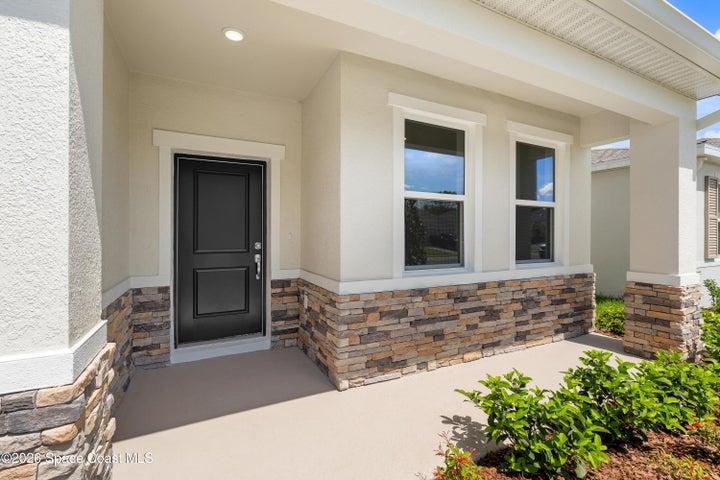 Actual front porch
