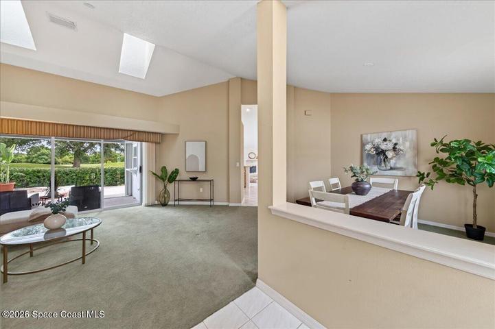 Looking towards the Formal living room and Formal Dining Room