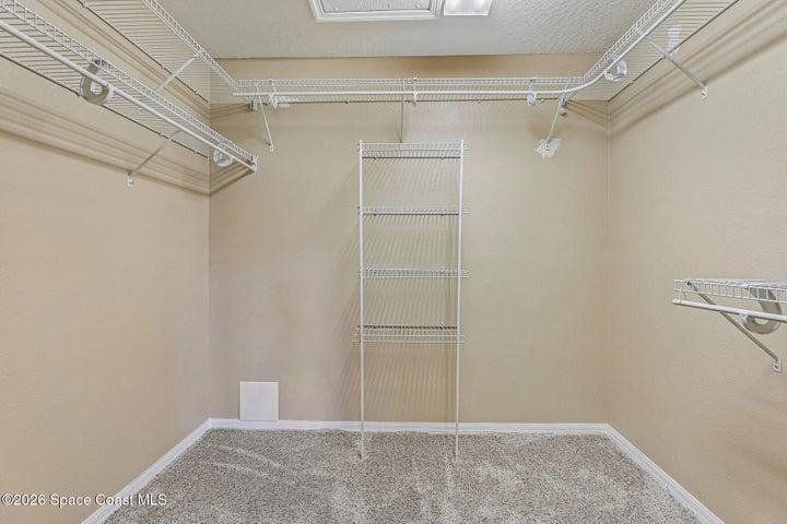 Owner's Walk-in Closet